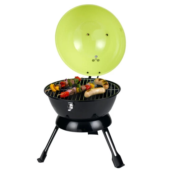 Schlussverkauf 😀 Tepro Mini-Kugelgrill "Salida" Lemon, Grillfläche 34,5 Cm Ø, Holzkohlegrill; 1140 ⭐ 5 Schlussverkauf 😀 Tepro Mini-Kugelgrill "Salida" Lemon, Grillfläche 34,5 Cm Ø, Holzkohlegrill; 1140 ⭐ – Bild 3