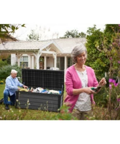 Auslauf 😀 Tepro Keter Aufbewahrungsbox Brushwood Polypropylene (PP), 145 Cm X 69,7 Cm X 60,3 Cm 🥰 -Tepro Verkaufsladen unnamed file 1059