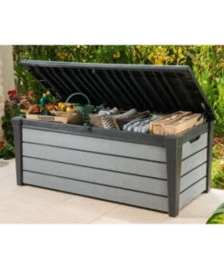 Auslauf 😀 Tepro Keter Aufbewahrungsbox Brushwood Polypropylene (PP), 145 Cm X 69,7 Cm X 60,3 Cm 🥰 -Tepro Verkaufsladen unnamed file 1066