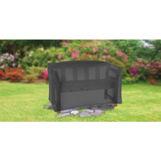 Auslauf 👍 Tepro-Grillschutzhülle-Universal Abdeckhaube - Bank 3 Sitzer, Schwarz; 8120 😀 5 Auslauf 👍 Tepro-Grillschutzhülle-Universal Abdeckhaube - Bank 3 Sitzer, Schwarz; 8120 😀 – Bild 3