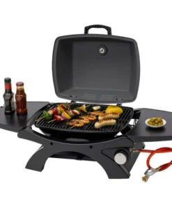 Großhandel 👏 TEPRO Tisch-Gasgrill "Abington", 1-Brenner Mit Seitenablagen-anthrazit/schwarz-3142N 🧨 -Tepro Verkaufsladen unnamed file 117
