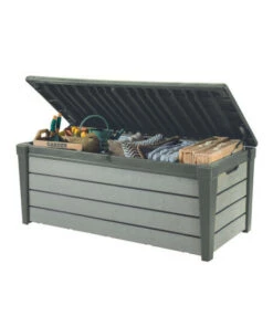 Brandneu 🤩 Tepro Gartenbox Brushwood Box 455 Liter, Taupe; 6046 🔔 -Tepro Verkaufsladen unnamed file 1220