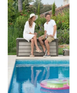 Brandneu 🤩 Tepro Gartenbox Brushwood Box 455 Liter, Taupe; 6046 🔔 -Tepro Verkaufsladen unnamed file 1222