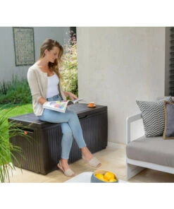 Budget ⌛ Tepro Gartenbox Wood Style Box Springwood 305 Liter, Braun; 6048 😍 -Tepro Verkaufsladen unnamed file 1228