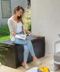 Budget ⌛ Tepro Gartenbox Wood Style Box Springwood 305 Liter, Braun; 6048 😍 -Tepro Verkaufsladen unnamed file 1238