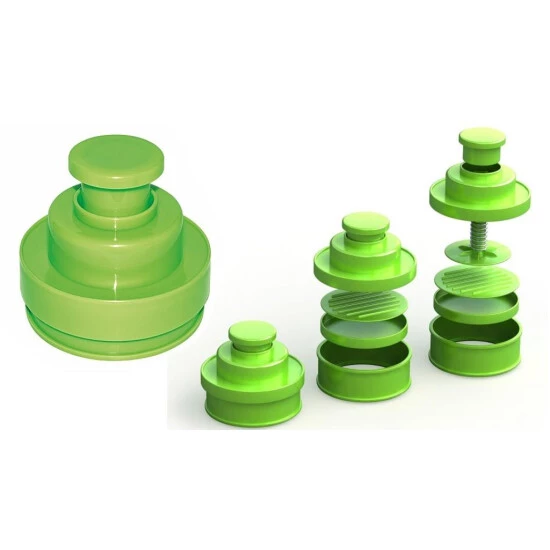 Billig ✔️ Burgerpresse Für Gefüllte Burger Tepro Kunststoff 🤩 4 Billig ✔️ Burgerpresse Für Gefüllte Burger Tepro Kunststoff 🤩 – Bild 2