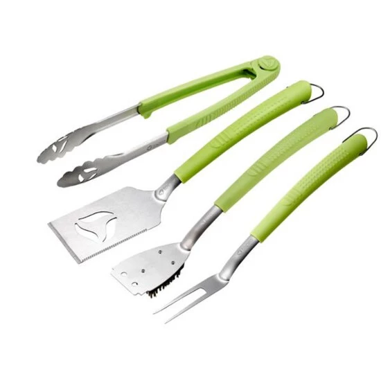 Großhandel 😍 Grillzange Fun Tepro Edelstahl / Grün Länge 40 Cm 🔔 4 Großhandel 😍 Grillzange Fun Tepro Edelstahl / Grün Länge 40 Cm 🔔 – Bild 2