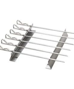 Aktion 😉 Schaschlikspieß-Set Tepro 6 Stück Mit Gestell 👍