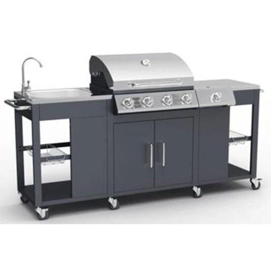 Bester Verkauf 🔥 Tepro Gasgrill-Küche Outdoorküche "Petersburg" Mit Waschbecken Und Seitenkocher, 4 + 1 Brenner 🔔 12 Bester Verkauf 🔥 Tepro Gasgrill-Küche Outdoorküche "Petersburg" Mit Waschbecken Und Seitenkocher, 4 + 1 Brenner 🔔 – Bild 10