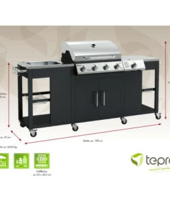 Bester Verkauf 🔥 Tepro Gasgrill-Küche Outdoorküche "Petersburg" Mit Waschbecken Und Seitenkocher, 4 + 1 Brenner 🔔 27 Bester Verkauf 🔥 Tepro Gasgrill-Küche Outdoorküche "Petersburg" Mit Waschbecken Und Seitenkocher, 4 + 1 Brenner 🔔 -Tepro Verkaufsladen unnamed file 204