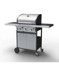 Aktion 🎉 Tepro Gasgrill Rosedale, 3-Brenner Mit Seitenkocher ⌛