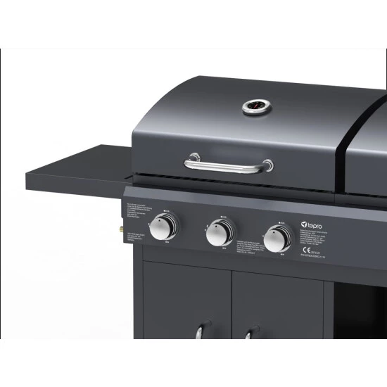 Bestpreis ❤️ Tepro Kohle-Gas-Kombigrill Tarboro Kombi 🔔 5 Bestpreis ❤️ Tepro Kohle-Gas-Kombigrill Tarboro Kombi 🔔 – Bild 3