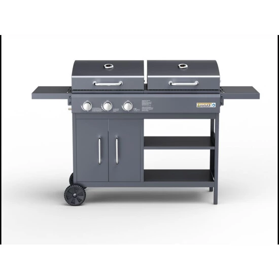 Bestpreis ❤️ Tepro Kohle-Gas-Kombigrill Tarboro Kombi 🔔 7 Bestpreis ❤️ Tepro Kohle-Gas-Kombigrill Tarboro Kombi 🔔 – Bild 5