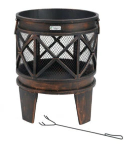 Rabatt 🤩 Tepro Feuerstelle "Gracewood" Feuerschale, Antik-Rost-Optik ❤️