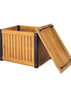 Billig 🌟 Tepro Gartenbank Klein, Akazie, Sitzbank Mit Truhenfunktion Und Auflagen ⌛ -Tepro Verkaufsladen unnamed file 295