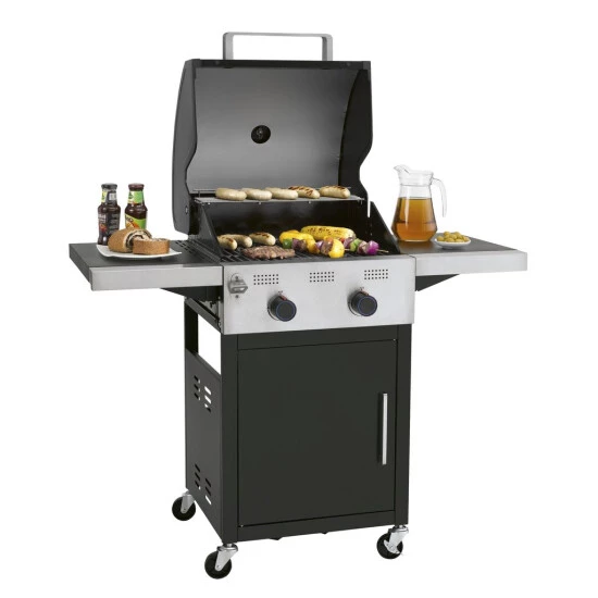 Auslauf 🛒 Tepro Gasgrill Keansburg 2 SE, 2-Brenner, Gussrost, Abklappbare Seitenablagen 👏 4 Auslauf 🛒 Tepro Gasgrill Keansburg 2 SE, 2-Brenner, Gussrost, Abklappbare Seitenablagen 👏 – Bild 2