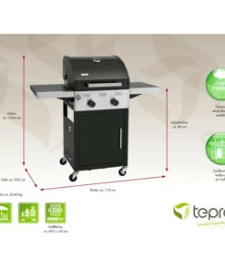 Auslauf 🛒 Tepro Gasgrill Keansburg 2 SE, 2-Brenner, Gussrost, Abklappbare Seitenablagen 👏 11 Auslauf 🛒 Tepro Gasgrill Keansburg 2 SE, 2-Brenner, Gussrost, Abklappbare Seitenablagen 👏 -Tepro Verkaufsladen unnamed file 307