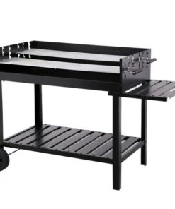 Bestes Angebot 🤩 Tepro Grillwagen "Atlanta" 98 X 56 Cm Grillfläche, Schwarz ⭐