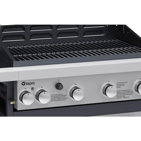 Am billigsten 🔔 Tepro Edelstahl Gasgrill "Rosedale" 4 + 1-Brenner Mit Seitenkocher 🧨 9 Am billigsten 🔔 Tepro Edelstahl Gasgrill "Rosedale" 4 + 1-Brenner Mit Seitenkocher 🧨 – Bild 7