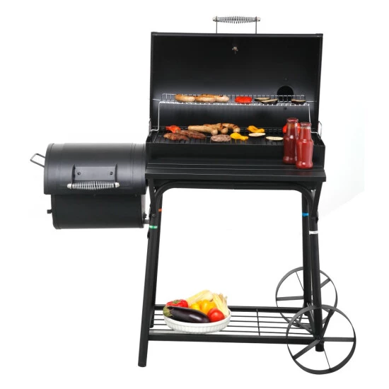 Bestes Angebot 😍 Tepro Smoker "Biloxi", 2 Hauptbrennkammern, Warmhalterost, Schwarz 🔥 6 Bestes Angebot 😍 Tepro Smoker "Biloxi", 2 Hauptbrennkammern, Warmhalterost, Schwarz 🔥 – Bild 4