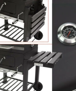 Budget 🧨 Tepro Grillwagen "Toronto" Holzkohlegrill, Schwarz, Inkl. Warmhaltefläche, Schwarz ✨ -Tepro Verkaufsladen unnamed file 682