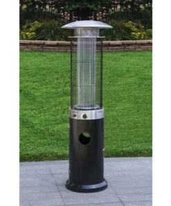 Bestes Angebot 💯 Tepro-Terrassenfeuer "Ventura"- Schwarz / Edelstahl-1221 😉