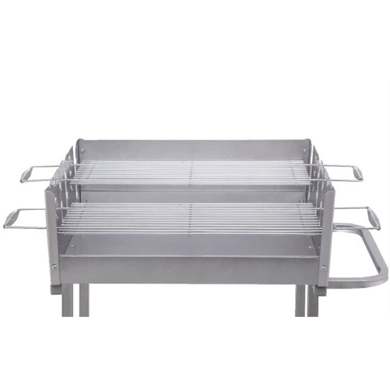 Neu 💯 Tepro Grillwagen "Pasadena" Mit Zwei Grillflächen Von Je 58 X 20,5 Cm Und Ablagefläche, Fahrbar 😉 6 Neu 💯 Tepro Grillwagen "Pasadena" Mit Zwei Grillflächen Von Je 58 X 20,5 Cm Und Ablagefläche, Fahrbar 😉 – Bild 4