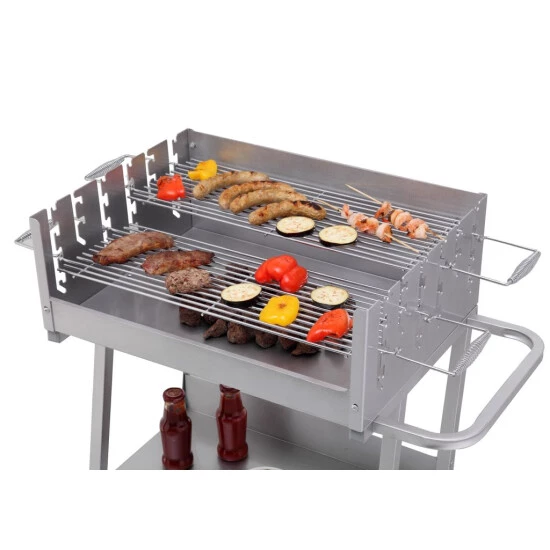 Neu 💯 Tepro Grillwagen "Pasadena" Mit Zwei Grillflächen Von Je 58 X 20,5 Cm Und Ablagefläche, Fahrbar 😉 8 Neu 💯 Tepro Grillwagen "Pasadena" Mit Zwei Grillflächen Von Je 58 X 20,5 Cm Und Ablagefläche, Fahrbar 😉 – Bild 6