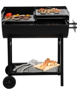 Budget 🥰 Tepro Grillfass "Detroit", Holzkohlegrill Grillfläche 2 X 35x37cm 😉 -Tepro Verkaufsladen unnamed file 929